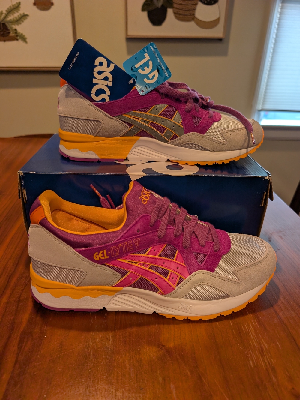 ASICS Gel-Lyte V “Soft Grey / Hyacinth Violet” – Men’s 9.5